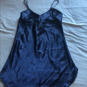 silk slip dress